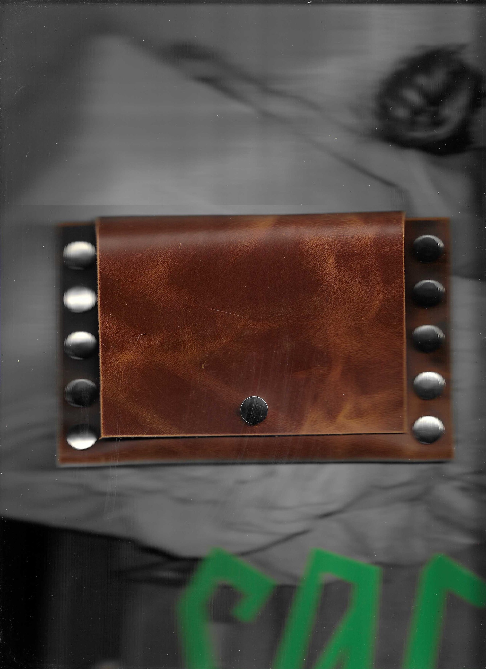 Tobacco/Passport Leather Pouch