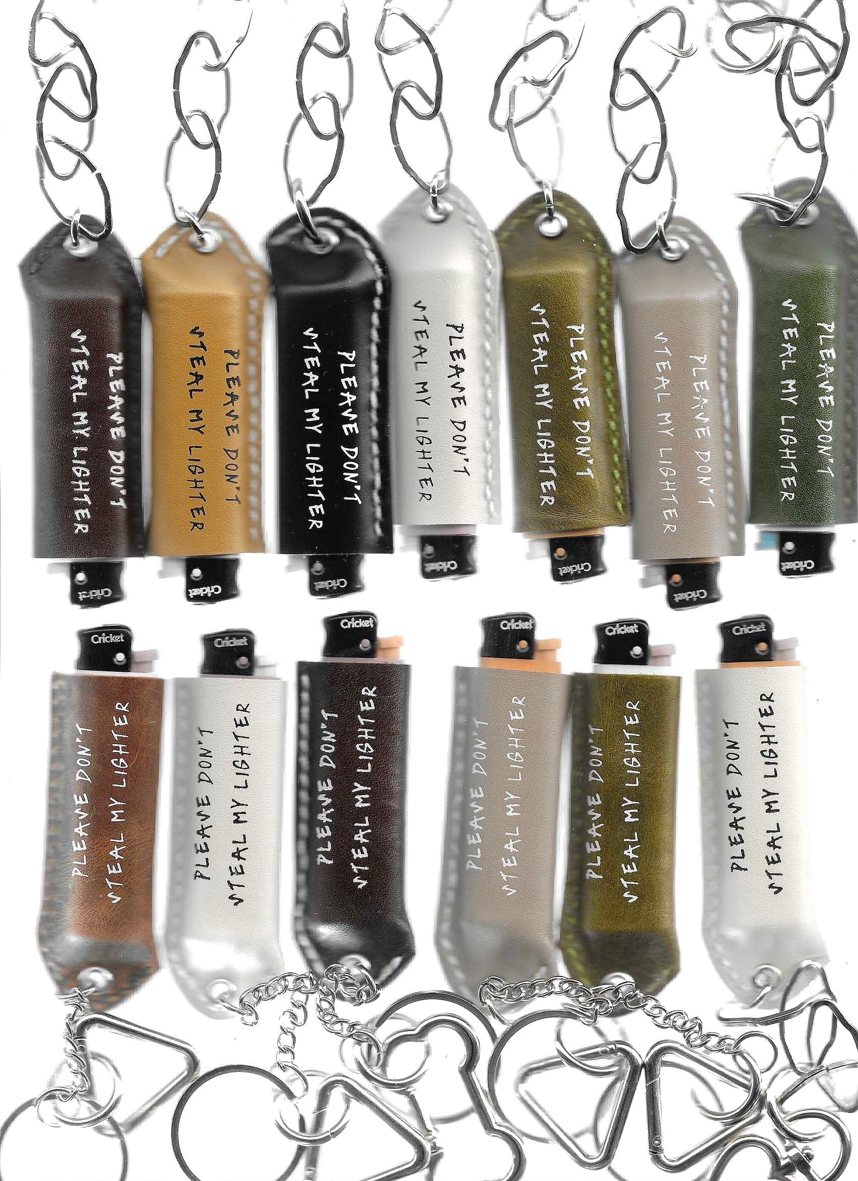 Leather Flame Chain - 2nd collection