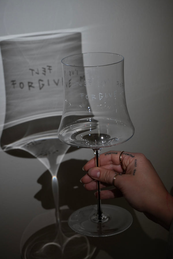 "Inner Prayer" - Wine Glasses
