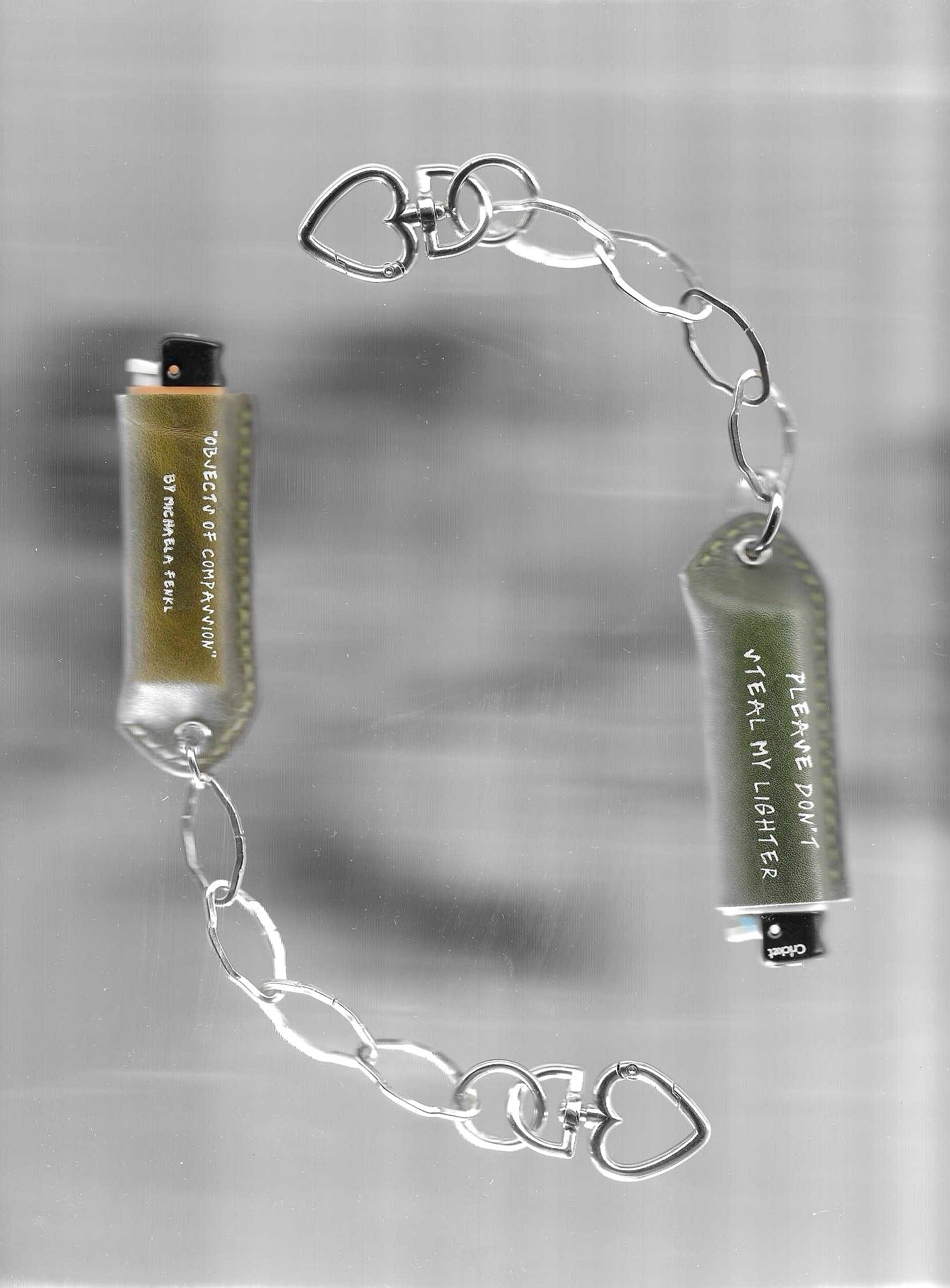 Leather Flame Chain - 2nd collection
