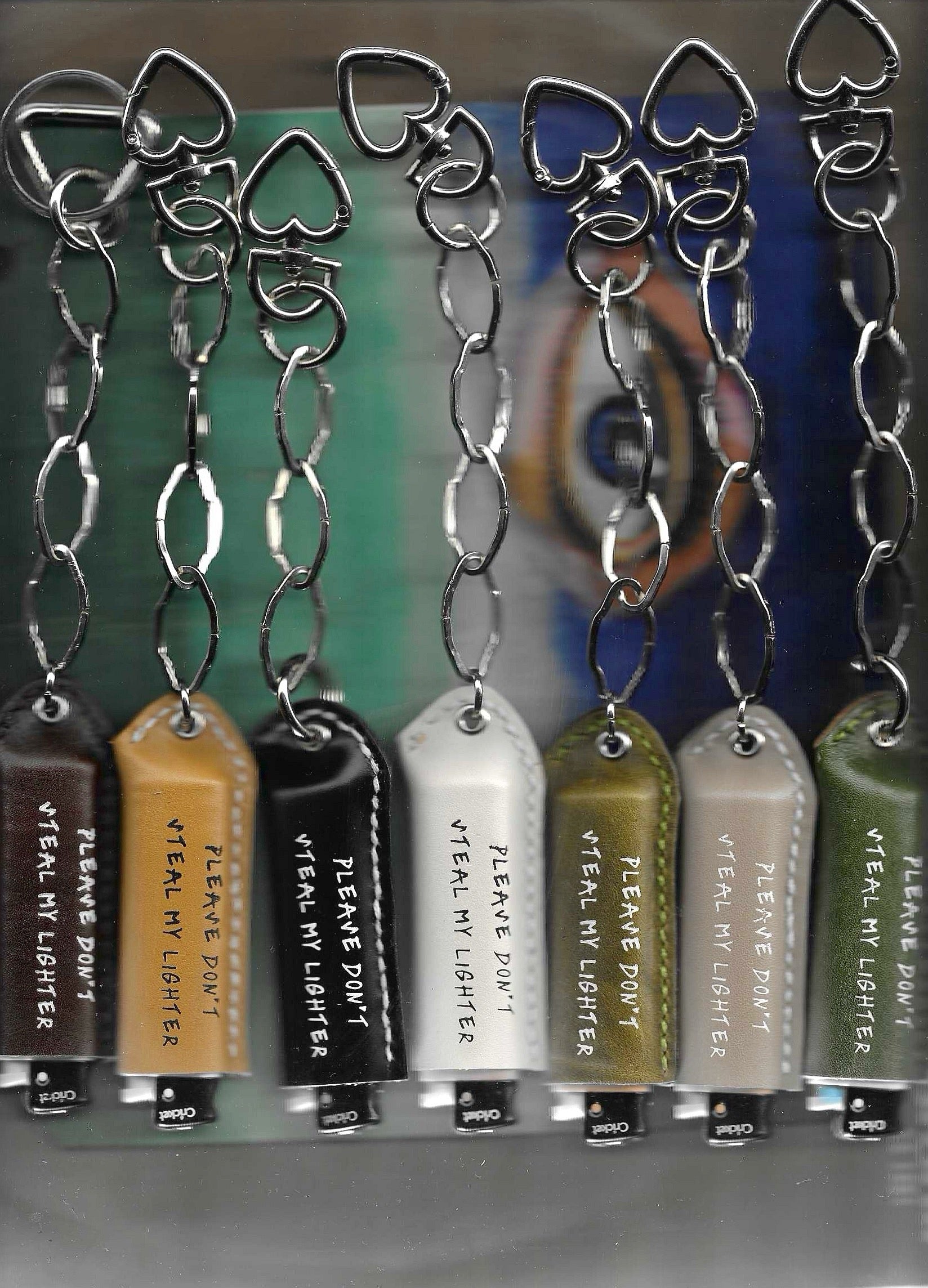 Leather Flame Chain - 2nd collection
