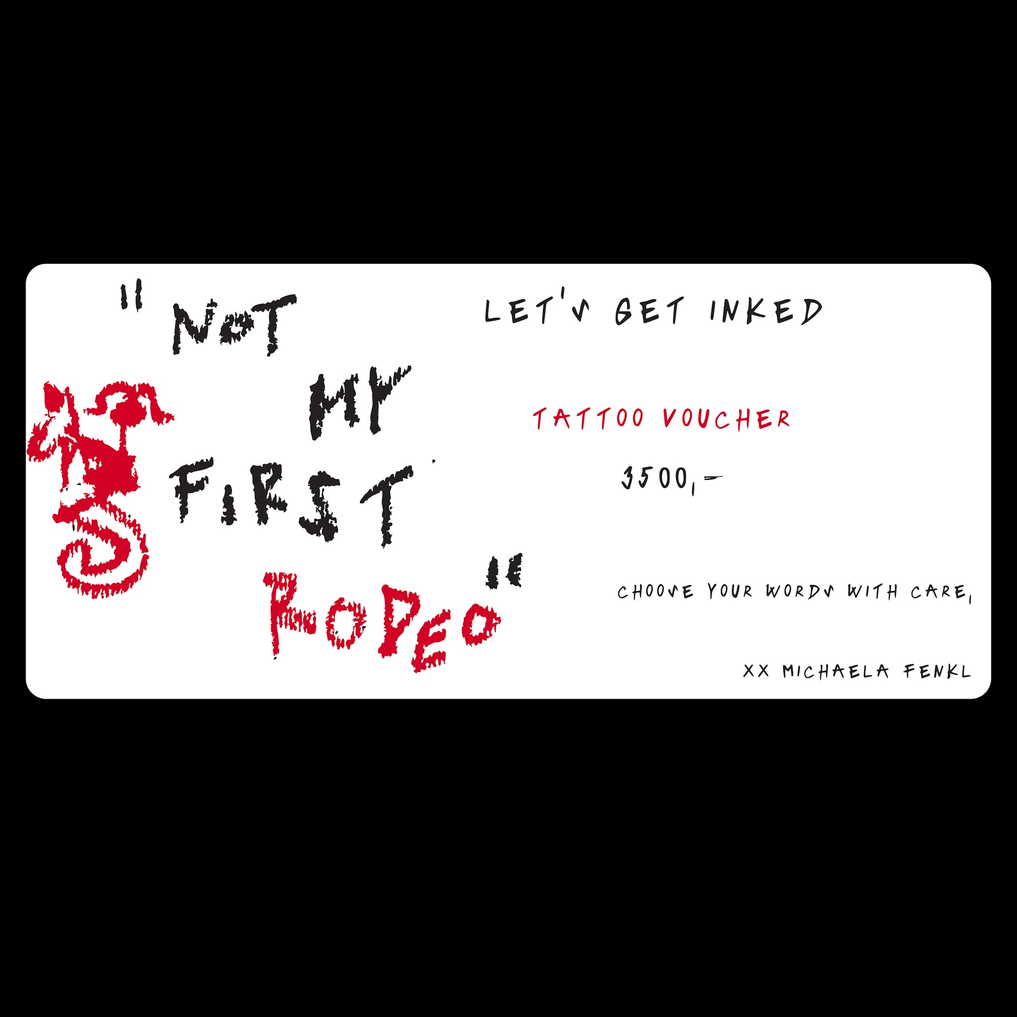 TATTOO VOUCHER